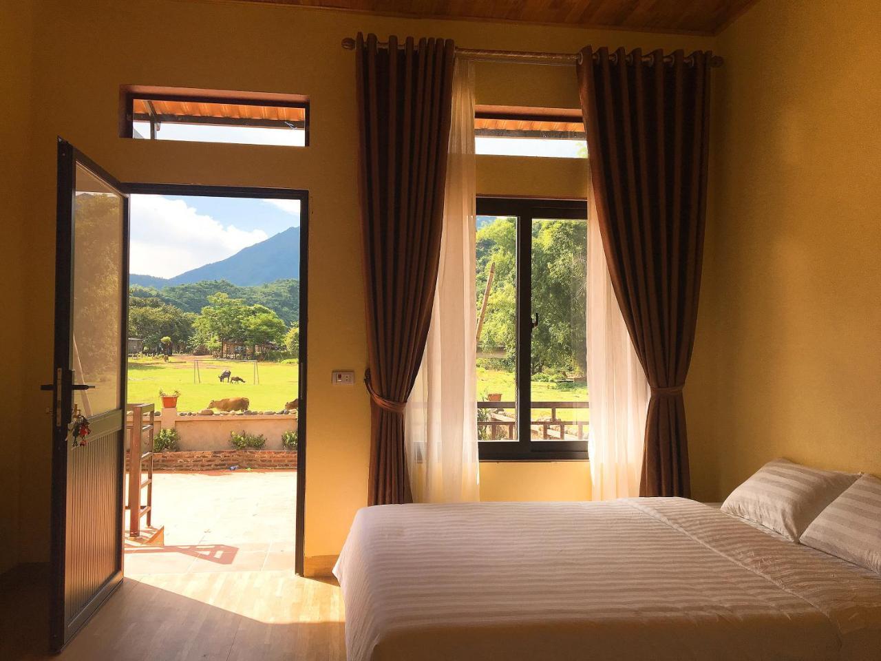 Mai Chau Xanh Bungalow ภายนอก รูปภาพ